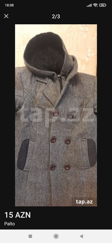 Cinslər və şalvarlar: Palto, Uniseks, 10 - 12 yaş — 2