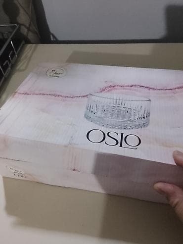 buklet capı: OSLO şüşə qab dəsti - Brend/seriya: OSLO (qutu üzərində qeyd) - — 2