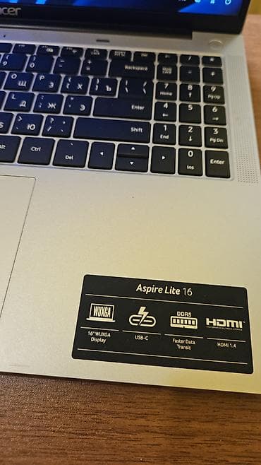 Modemlər və şəbəkə avadanlıqları: Acer Aspire, 16 ", Intel Core i5, 512 GB — 2