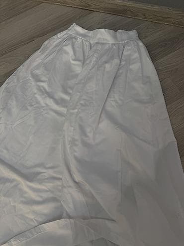 ag jaket: Maksi Ətək, Kətan, S — 3