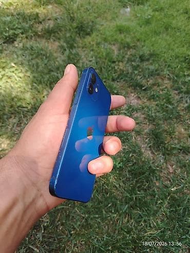 apple mac mini: IPhone 12, 64 GB, Mavi, Face ID — 2