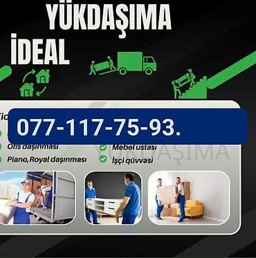 Yükdaşıma xidməti – 077 117 75 93 - Mənzil və ofis köçürülməsi - — 1