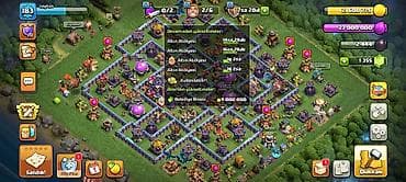 Clash of Clans hesabı – inkişaf etmiş kənd və qəhrəmanlar - Bələdiyyə
