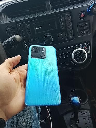 2 ci el iphone 14: Redmi 10A, 64 GB, rəng - Mavi, Barmaq izi — 1