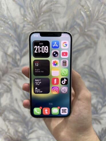 i̇phone 12: IPhone 12, 128 GB, Ağ, Face ID — 2