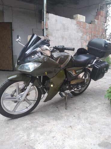 питбайк в азербайджане: Yol motosikleti – MX49 - Rəng: zeytun-yaşıl/grafit qarışığı, idman — 2