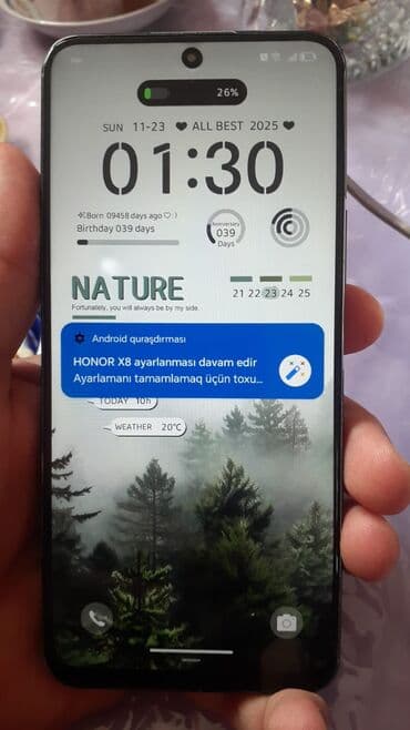 telefon honor x9b: Honor 8X, 128 GB, rəng - Mavi — 2