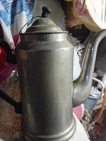 Rəng - Gümüşü, Qəhvədan, Dəm, Alüminium, 1,5 bucket volume l