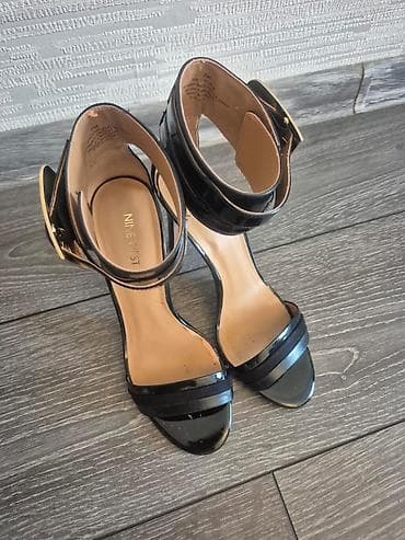 qadin cekme: Nine West, Ölçü: 37, rəng - Qara, İşlənmiş — 2