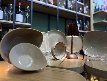 Bitkilər: Nahar dəsti, rəng - Bej, Keramika, Türkiyə — 7