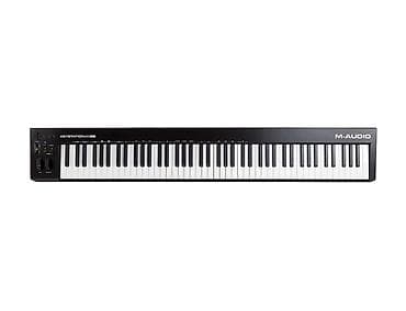adapt: M-Audio Keystation 88es USB MIDI klaviatura - 88 tam ölçülü klaviş – — 1