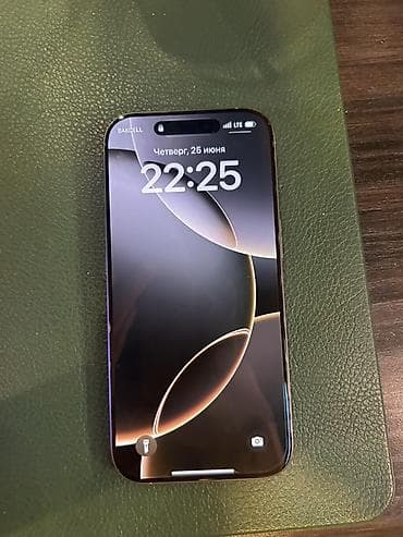 IPhone 16 Pro, 256 GB, Gümüşü, Face ID