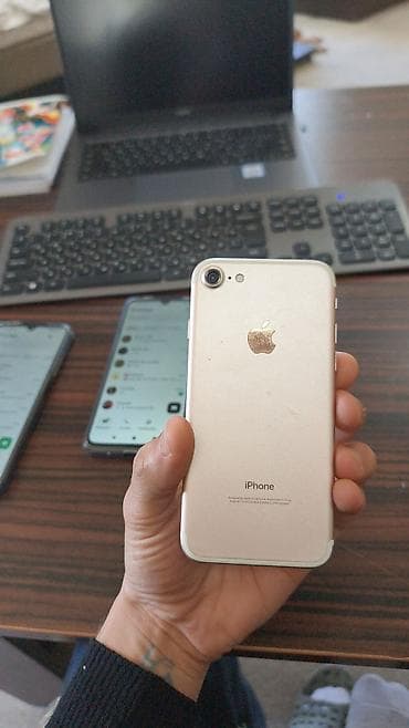 iphone 7 telefonunu al: IPhone 7, 256 GB, Rose Gold, Barmaq izi — 2