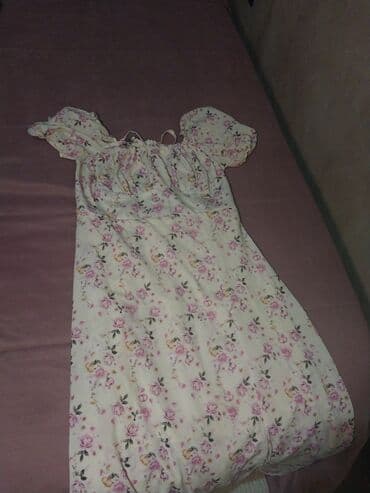 cicekli don: Gündəlik don, Midi, Trendyolmilla, L — 1