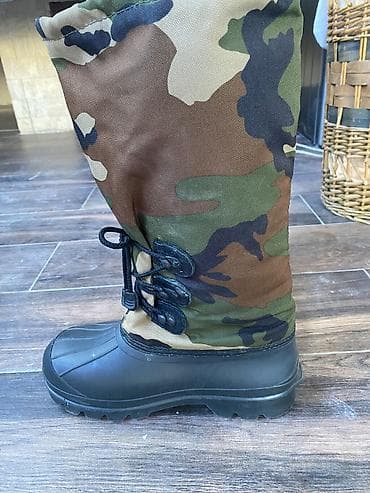 Ayaqqabılar: Ovçu/şaxta botları – kamuflyaj naxışlı, yüksək boğaz - Üst hissə — 3