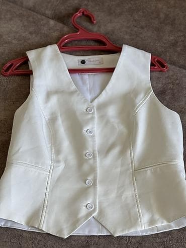 cool geyimler: Jilet, L, XL, rəng - Ağ — 3