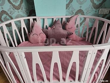 Oğlan və qız üçün, Yumru, Beşik, Dəst ilə, Matras ilə, Yellənmə mexanizmsiz