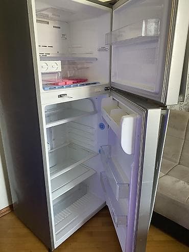 samovar satilir: İşlənmiş LG iki qapılı soyuducu - Brend: LG - Rəng: gümüşü/metallik - — 6