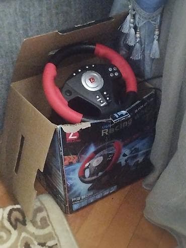 USB Racing oyun sükanı və pedallar dəsti - Markalanma: Z DEXING — 1