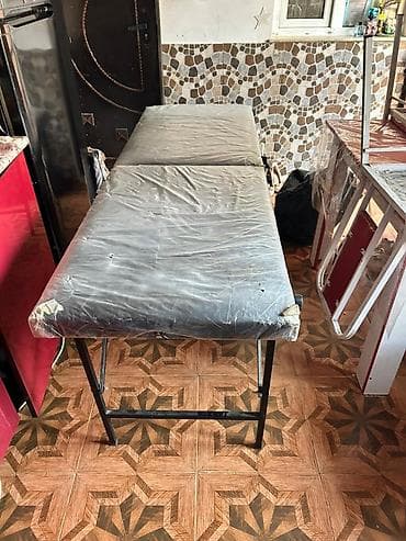 salon oturacaqlari: İşlənmiş, Masaj kuşetkası, Qatlanan, rəng - Qara — 1