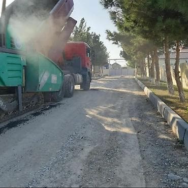 ikinci el pencereler: Asfalt işlərinin görülməsi. Məhlə daxili yollar, bina sahələri — 9