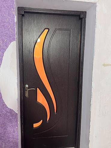 otağ qapisi: Qapi 4eded 45azn biri Elmler 0818 leliQapı – dekorativ şüşəli, taxta — 1
