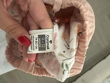 korpə geyimi: Jaket, Qız üçün, 9 - 12 ay — 2