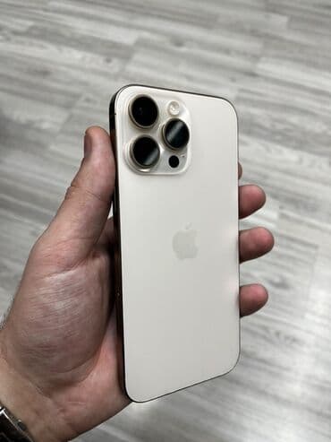 IPhone 16 Pro Max, 256 GB, Ağ, Simsiz şarj lalafo.az -da IPhone 16 Pro Max, 256 GB, Ağ, Simsiz şarj