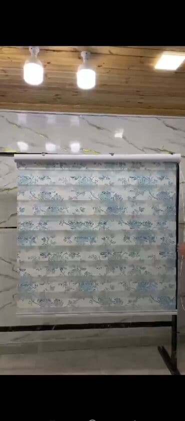 Pərdə və tüllər: Fərqli naxışlarda təqdim olunan zebra pərdələr evinizə və ya ofisinizə — 2