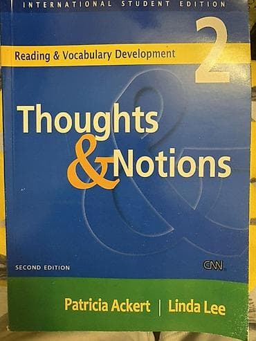 desna 2: Məhsul: “Thoughts & Notions 2 – Reading & Vocabulary — 1