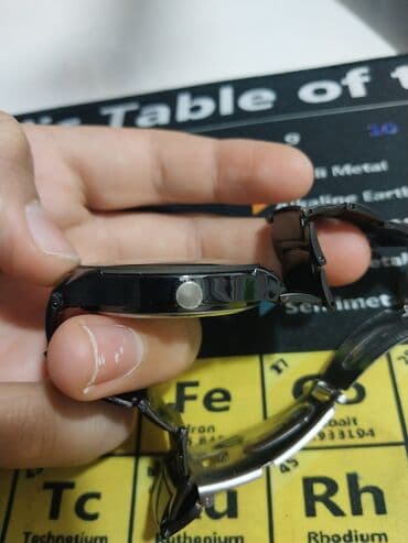 saat telefon qiymetleri: Qol saatı, rəng - Qara — 6