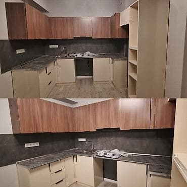 Yeni metbex mebeli. 450azn. istifade edilmeyib. Ölcü 270/117/36sm