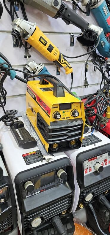 набор ключей: Svarka 500 amper Develt firması 2 və. 3 elektrod işlədir Diqqət — 1