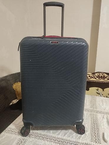 İdman və hobbi: 3 ədəd səyahət çamadanı dəsti - Növ: Təkərli, teleskopik tutacaqlı — 4