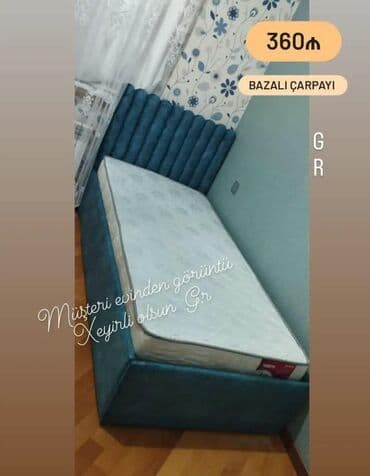 tek neferlik carpayı: Sifarişle hazırlanır rəng seçimi var 🌈 şəhər içi çatdırılma pulsuzdur — 1