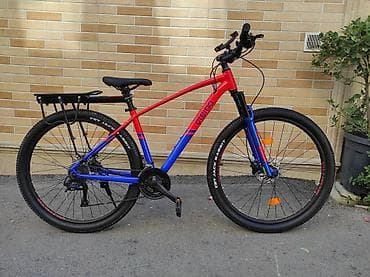 Elektrik velosipedlər: MTB velosiped – Eterno (qırmızı/mavi) - Çərçivə: yüngül alaşımlı — 1