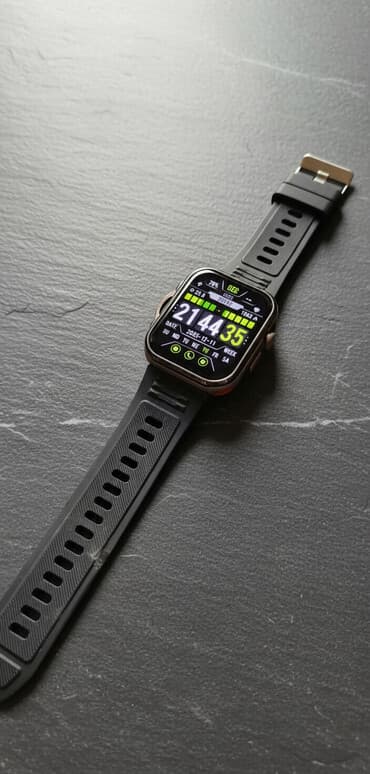 Smart saat, Smart, Sensor ekran, rəng - Qara