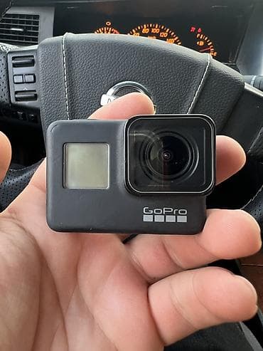 go pro kamera: Salam. Əla vəziyyətdədir. Heçbir problemi yoxdu. Super çəkilişi var — 7