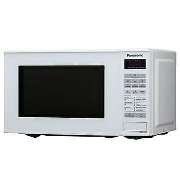 Mikrodalğalı soba Panasonic, Ayrıca dayanan, Mikrodalğalar ilə, rəng - Ağ, Yeni — 1