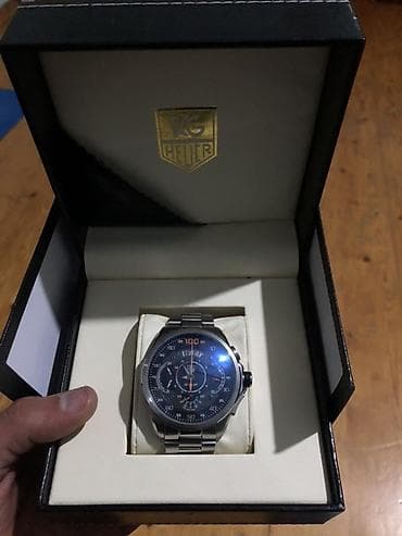 Şəxsi əşyalar: Qol saatı, Tag Heuer, rəng - Gümüşü — 2