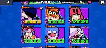 Digər aksesuarlar: Brawl Stars hesabı – zəngin kolleksiya və yüksək səviyyələr - Kupa — 9
