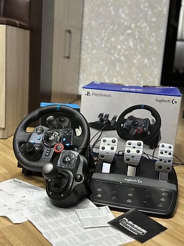 Logitech G29 1 ay istifadə olunub qutda qalıb neçə aydı, işlək