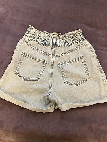 adidas şort: Şort, S, rəng - Mavi — 3