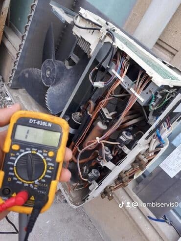 мастер по ремонту кондиционеров: Təmir, Split kondisionerlər, Frion vurulması — 5