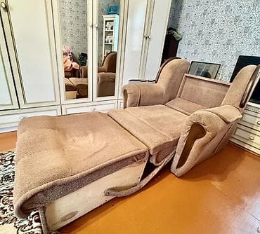 yatağ mebel: İşlənmiş, Kreslo, Parça — 2