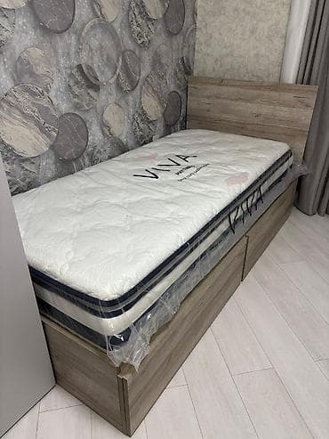 krovat satilir: Kravat 2 Ədəd satılır ikisi birlikdə qiyməti 560 manata matrası — 1