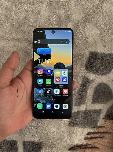 blackberry son telefon: Tecno Camon 19, 128 GB, rəng - Qara, Barmaq izi, Face ID — 8