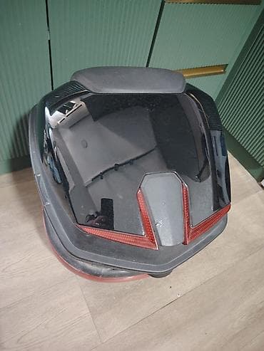 lexus universal: Moped/Scooter üçün arxa baqaj qutusu (top case) - Material: sərt — 4