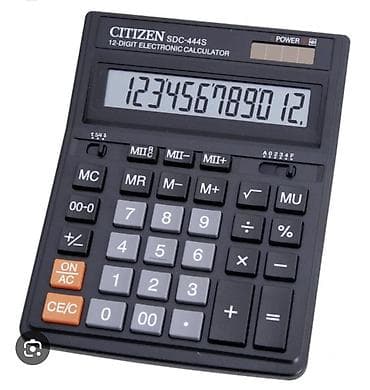 Citizen stolüstü kalkulyator 6 ədədi cəmi 50 azn - 12 rəqəmli geniş — 2