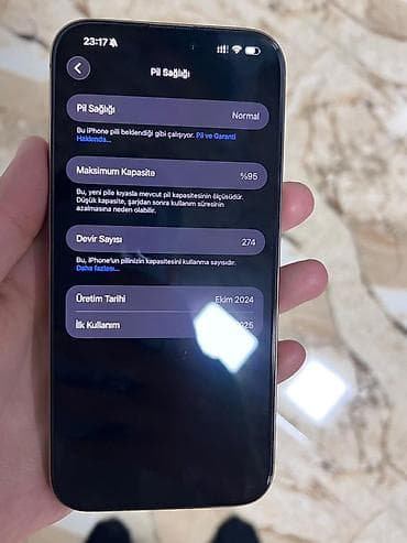 ayfon 14: IPhone 16 Pro Max, 256 GB, Desert Titanium, Simsiz şarj — 5